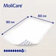 Пеленка поглощающая гигиеническая Hartmann MoliCare Premium Bed Mat с суперабсорбентом 9 капель 60x90 см 15 шт (4052199507910) - изображение 3