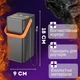 УМБ Павербанк Powerbank 100000 mAh 22.5W Power Delivery Quick Charge Hoco DB49 з функцією швидкого заряджання портативний зарядний пристрій Зовнішній акумулятор - зображення 4
