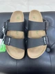 Женские шлепанцы BIRKENSTOCK PAPILLIO ARIZONA GROOVED VEGAN 1018520 narrow 39 черные - изображение 6