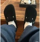 Замшевые мужские сабо /клоги Birkenstock Boston Soft Footbed 0660471 regular 44 черные - изображение 7
