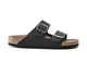 Мужские ортопедические шлепанцы Birkenstock Arizona Vegan 43 размер черные - изображение 5