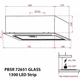 Витяжка WEILOR PBSR 72651 GLASS WH 1300 LED Strip - изображение 10