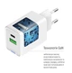 Зарядное устройство ColorWay CH-S055PDC 35W GaN mini PD Port PPS USB (Type-C PD + USB QC4.0) cable Type-C - зображення 4