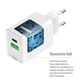 Зарядное устройство ColorWay CHS-062PDC GaN Mini 20W PD Port PPS USB (Type-C PD + USB QC4.0) cable Type-C - изображение 4