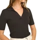 Поло ONLKAYA SS POLO SOLID OS EX KNT ONLY 15382182-Chocolate Torte XS Коричневий (5715909725910) - изображение 4