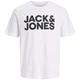 Футболка JJECORP LOGO TEE SS O-NECK NOOS Jack & Jones 12151955-White XXL Білий (5715102186457) - изображение 7