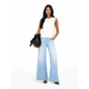 Джинси ONLCALIFORNIA MW WD FLAR DNM REA004 NOOS ONLY 15365471-Light Blue Denim 26 32 Блакитний (5715833353708) - изображение 1