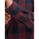 Сорочка з довгим рукавом JJEGINGHAM TWILL SHIRT L/S NOOS Jack & Jones 12181602-Port Royale XL Червоний (5714921625758) - изображение 5