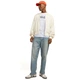Футболка JJECALEB VARSITY TEE SS O-NECK NOOS Jack & Jones 12257579-White XL Білий (5715602681605) - изображение 2