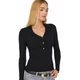 Поло ONLMILA LS RIB POLO PULLOVER CS KNT ONLY 15368861-Black L Чорний (5715829620517) - изображение 3