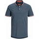 Поло JJEPAULOS POLO SS NOOS Jack & Jones 12136668-Denim Blue M Синій (5714499743779) - зображення 7