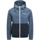 Вітровка JJERUSH HOOD BOMBER NOOS Jack & Jones 12200208-Blue Mirage XXL Синій (5715830877405) - изображение 7
