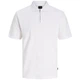 Поло JPRBLAETHAN SS ZIP POLO SN Jack & Jones 12292992-Bright White L Білий (5715829125920) - зображення 7