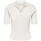 Поло ONLKAYA SS POLO SOLID OS EX KNT ONLY 15382182-Cloud Dancer S Білий (5715909725965) - изображение 4