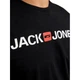 Футболка JJECORP OLD LOGO TEE SS O-NECK NOOS Jack & Jones 12137126-Black S Чорний (5713738379939) - зображення 4