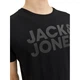 Футболка JJECORP LOGO TEE SS O-NECK NOOS Jack & Jones 12151955-Black S Чорний (5715424111816) - изображение 5