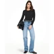 Кофта ONLVIRRO O NECK L/S TOP BOX JRS ONLY 15369016-Black L Чорний (5715829872084) - изображение 3