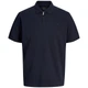 Поло JPRBLAETHAN SS ZIP POLO SN Jack & Jones 12292992-Night Sky L Синій (5715829125975) - изображение 6