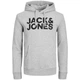 Худі JJECORP LOGO SWEAT HOOD NOOS Jack & Jones 12152840-Light Grey Melange S Сірий (5714487362593) - изображение 7
