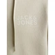Толстовка JJECORP LOGO SWEAT ZIP HOOD NOOS Jack & Jones 12265177-Moonbeam S Бежевий (5715605830543) - изображение 6
