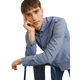 Сорочка з довгим рукавом JJECLASSIC MELANGE SHIRT LS NOOS Jack & Jones 12235974-Faded Denim XL Сірий (5715423556779) - изображение 4