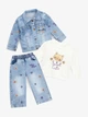 Костюм для дівчинки Mini Papi 3044 80 см Синій shop (2000999603884) - изображение 1