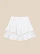 Спідниця однотонна жіноча LAWA WTC02494 M Білий shop (2000999612091) - изображение 3