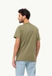 Футболка Jack Wolfskin Essential Olive 1808382-4511 M - зображення 3