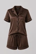 Піжама з шортами BOBRAND "Chocolate brownie" - XS - зображення 1