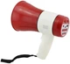 Гучномовець Megaphone ER-22 портативний мегафон акумуляторний ручний гучномовець з записом голосу мегафон для реклами оголошень заходів охорони спортивних подій та організації людей червоний - изображение 4