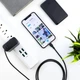 Сітковий адаптер Black Edition 25W USB Type C швидкий зарядний пристрій блок живлення для смартфона Android зарядка 5A компактний адаптер для телефону універсальний USB C адаптер для швидкого заряджання мобільних пристроїв та гаджетів - зображення 8
