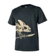 Футболка тактическая Helikon-Tex с логотипом Скелет T-SHIRT BLACK TS-FBS-CO-02-B07-XXL 2XL Черная (opt-M-T-8293) - изображение 1