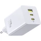 СЗУ Baseus EnerFill FE11 Fast Charger PD100W+QC3.0 (1USB-A/2C) (P101821) Moon White - изображение 3