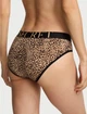 Жіночі трусики-бікіні Victoria's Secret Exploded Logo Cotton Hiphugger Panty M (Леопардовий принт) - изображение 2
