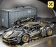 Машинка конструктор Lamborghini CyberPunk чорний+золото, масштаб 1:14 - зображення 1