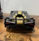 Машинка конструктор Lamborghini CyberPunk чорний+золото, масштаб 1:14 - зображення 6