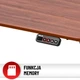 Стіл з електричним регулюванням Hell's Chair Canyon Walnut з горіховий 140x70 см - изображение 10