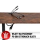 Стіл Hell's Chair Rustic Brown з електричним регулюванням 140x70 см - изображение 10