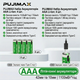 Аккумуляторы PUJIMAX AAA Li-Ion 1.5V (1100 mWh) — Комплект 4 шт. - изображение 1