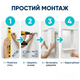 Зеркало с шкафчиком Алекса 72х18х50см для ванной шкаф правый для косметики с полкой из лдсп влагостойкий белый - изображение 8