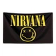 Прапор Nirvana (Smile and Logo) sfc-092 - изображение 1