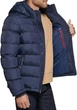 Куртка демісезонна чоловіча з капюшоном Tommy Hilfiger Down Alternative Hooded Puffer M Синя (156AN122) - зображення 4