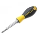 Отвертка-набор STANLEY 0-68-012 6 Way 6 в 1 PH1 PH2 SL4.5 SL6 ключ 6-8 мм - изображение 1