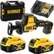 Пила шабельна акумуляторна DeWalt 18 V з 2 акумуляторами 5 Аг (DCS369P2-QW) - зображення 1