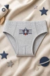 Трусы 3шт слип детские хлопок для мальчика Baykar р 3 122-128 см 5-6 лет арт 3547 Space rocket - изображение 4