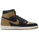 Чоловічі кросівки Air Jordan 1 Retro High OG DZ5485 071 шкіряні повсякденні чорні з золотистим Розмір 41 - изображение 2