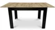 Stół jadalniany rozkładany ModernHome by Multistore 120 - 160 x 80 cm Dąb Artisan (5903332095391) - obraz 4