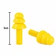 Беруши универсальные для плавания и от шума в пластиковом футляре Earplugs Yellow (желтый) - изображение 2