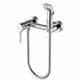 Смеситель настенный с гигиеническим душем Zerix Rex-222 Chrome с нерж. стали (Цвет хром) (ZX6121) - изображение 1