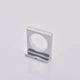 Склянка для зубних щіток настінна Koer AS-0103-01 скло хром глянець KR6165 - зображення 9